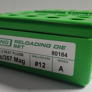 80184 Redding 3-Die Straight Wall FL Die St 38 Special 357 Magnum