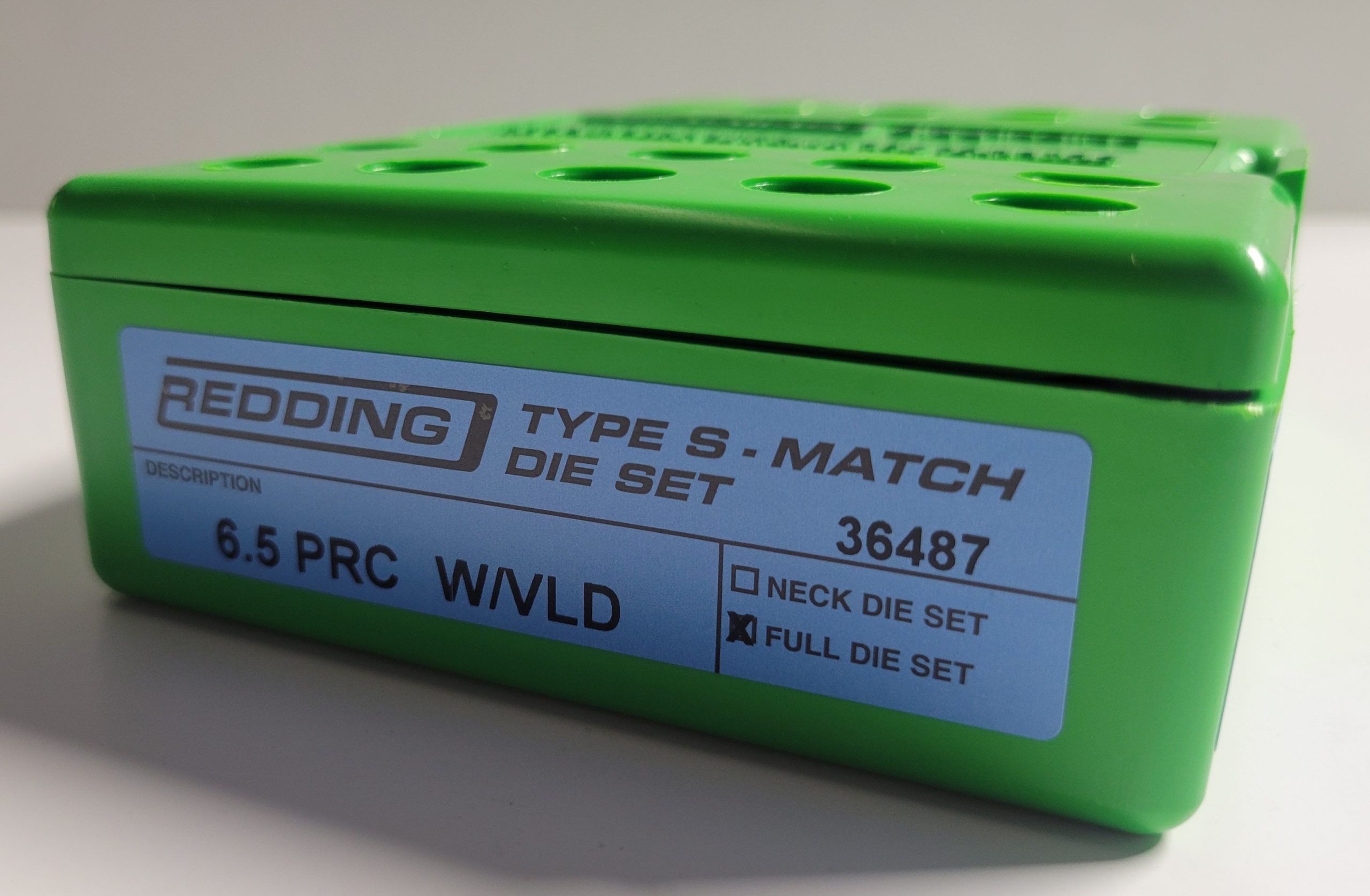 36487 Redding Type-S Match Bushing Full Die Set 6.5 PRC