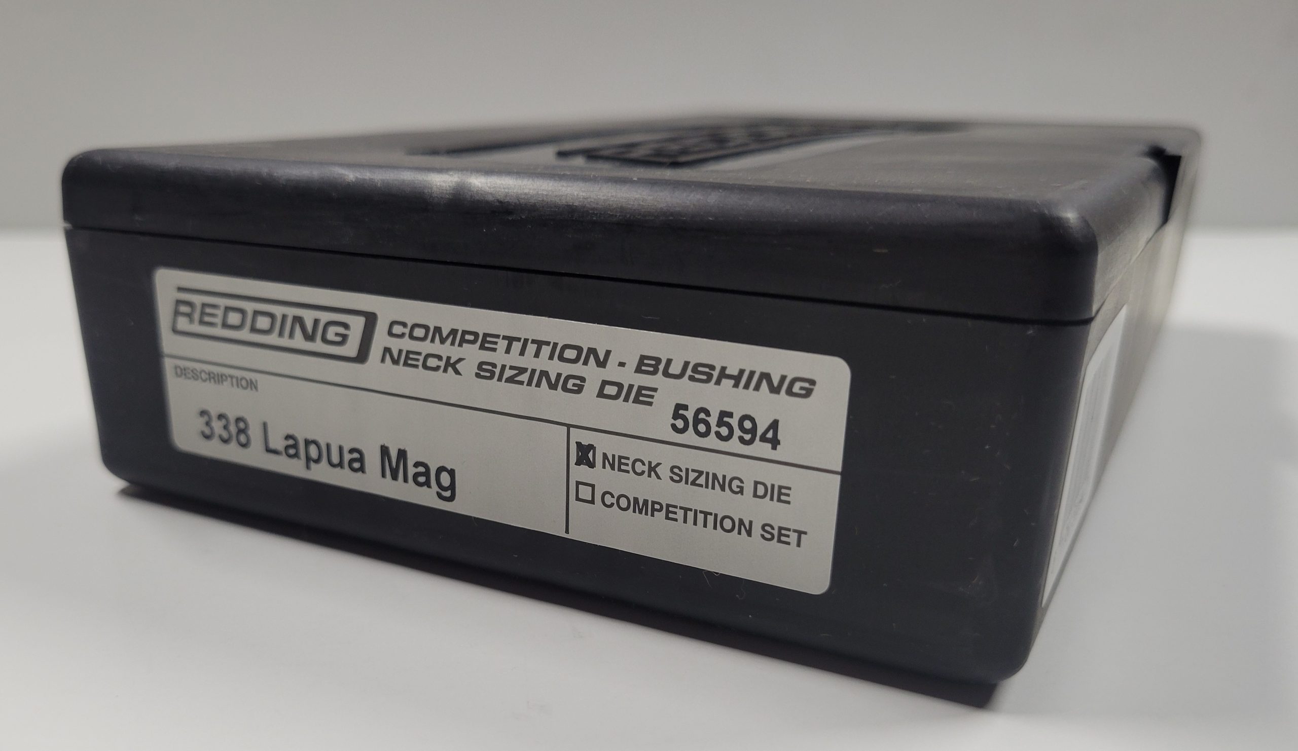 56594 Redding Competition Bushing Neck Die 338 Lapua Magnum