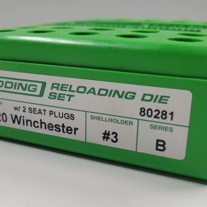 80281 Redding 3-Die Full Length Fireball Die Set 32-20 Win 32WCF