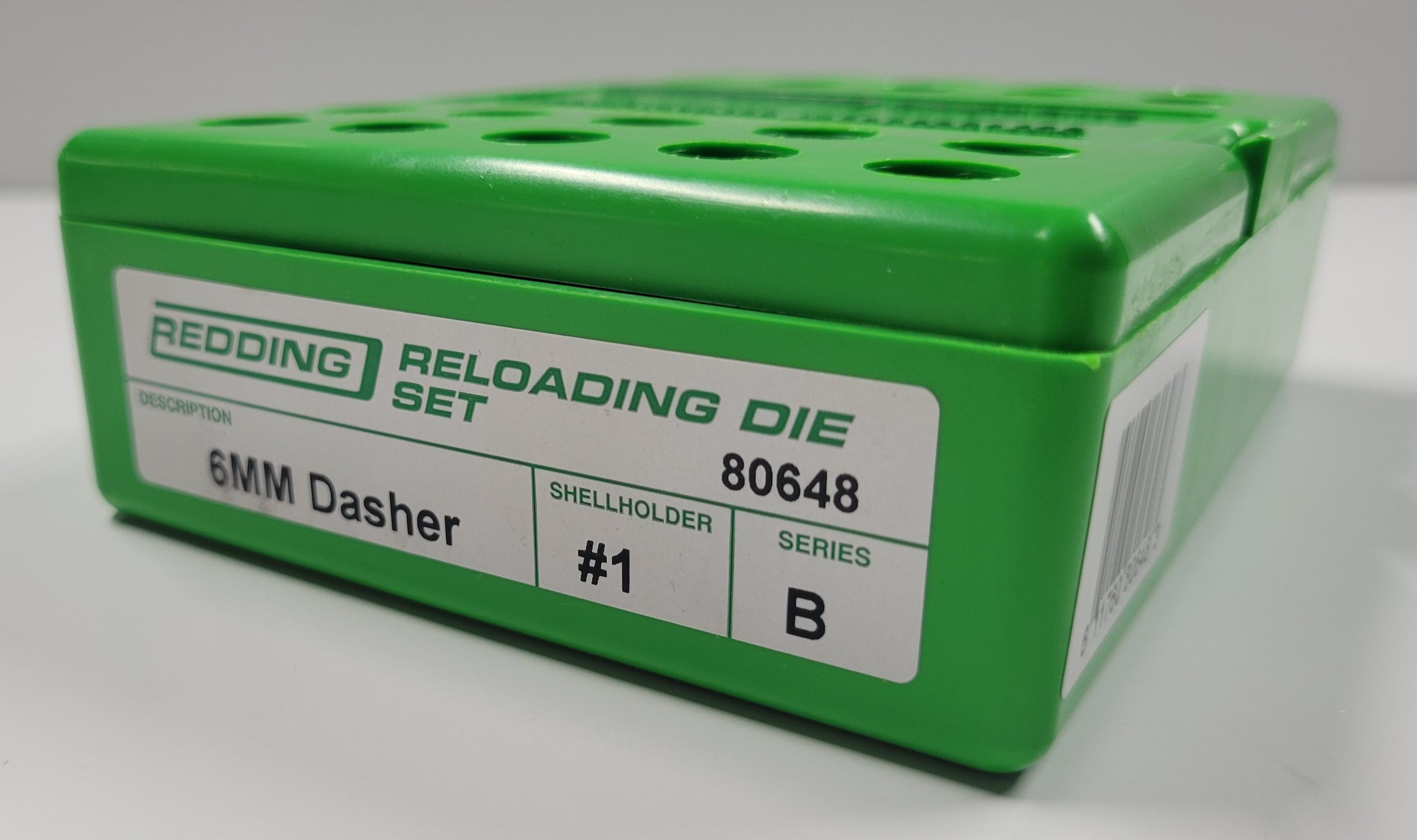 80648 Redding 2-Die Full Length Die Set 6mm Dasher
