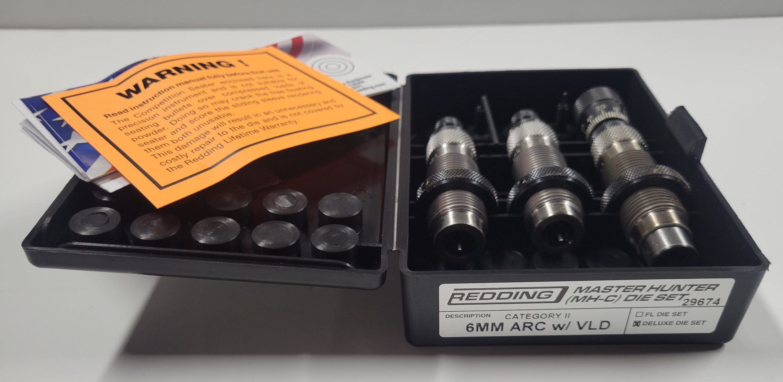 29674 Redding Master Hunter Deluxe Die Set 6MM ARC