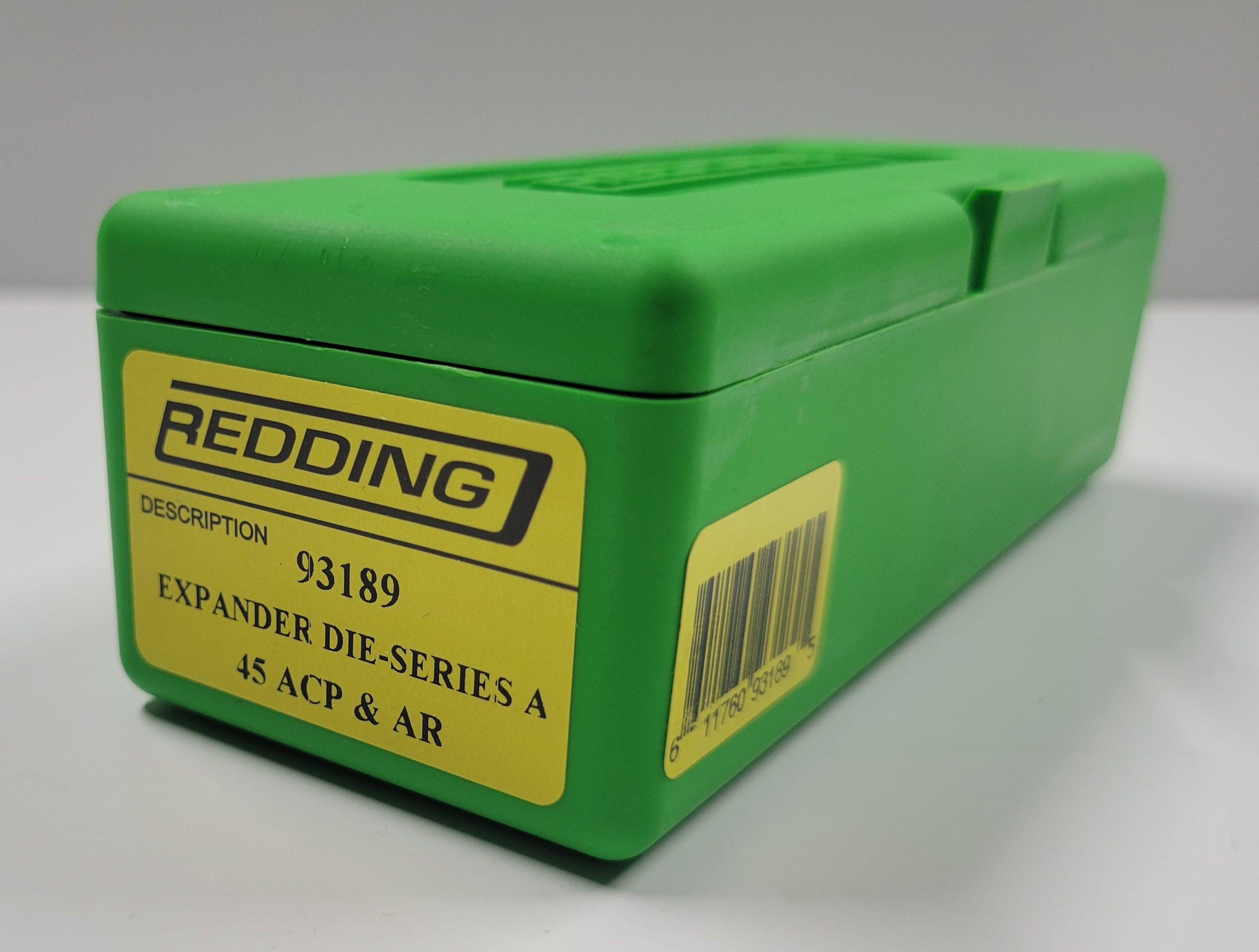 93189 Redding Case Mouth Expanding Die 45 ACP & AR Auto Rim