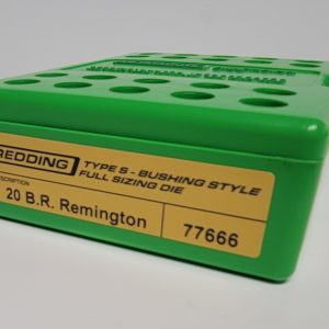 77666 Redding Type-S Full Length Bushing Size Die 20 B. R. Remington