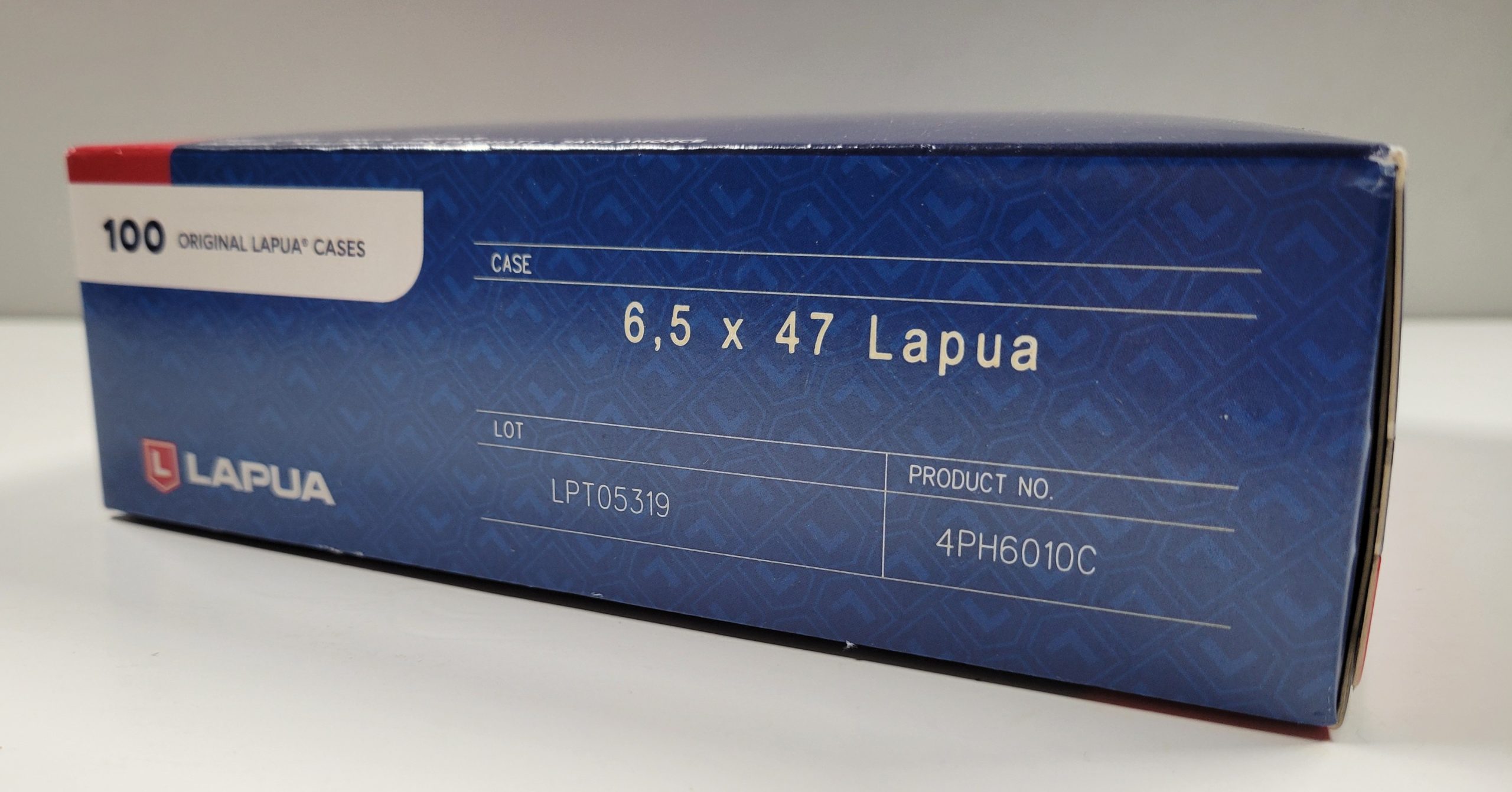4PH6010C Lapua Brass 6.5 x 47 Lapua Box of 100