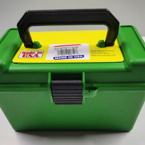 H50-XL-10 MTM Deluxe Ammo Box 50 Round Handle 300 WSM 300 Rem Ultra Mag RUM