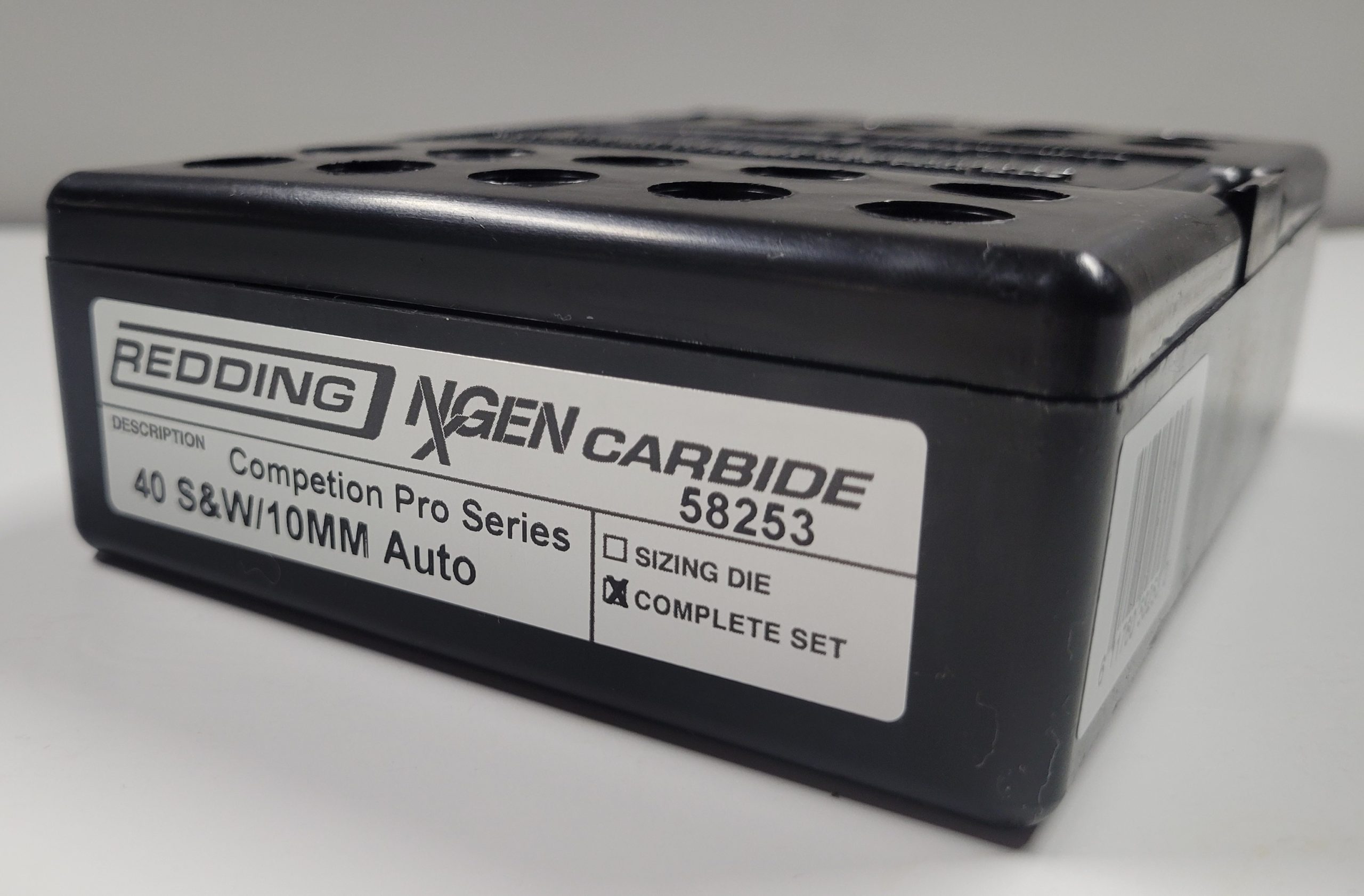 58253 Redding NxGEN Carbide Competition PRO SERIES Set 40 S&W/10MM Auto