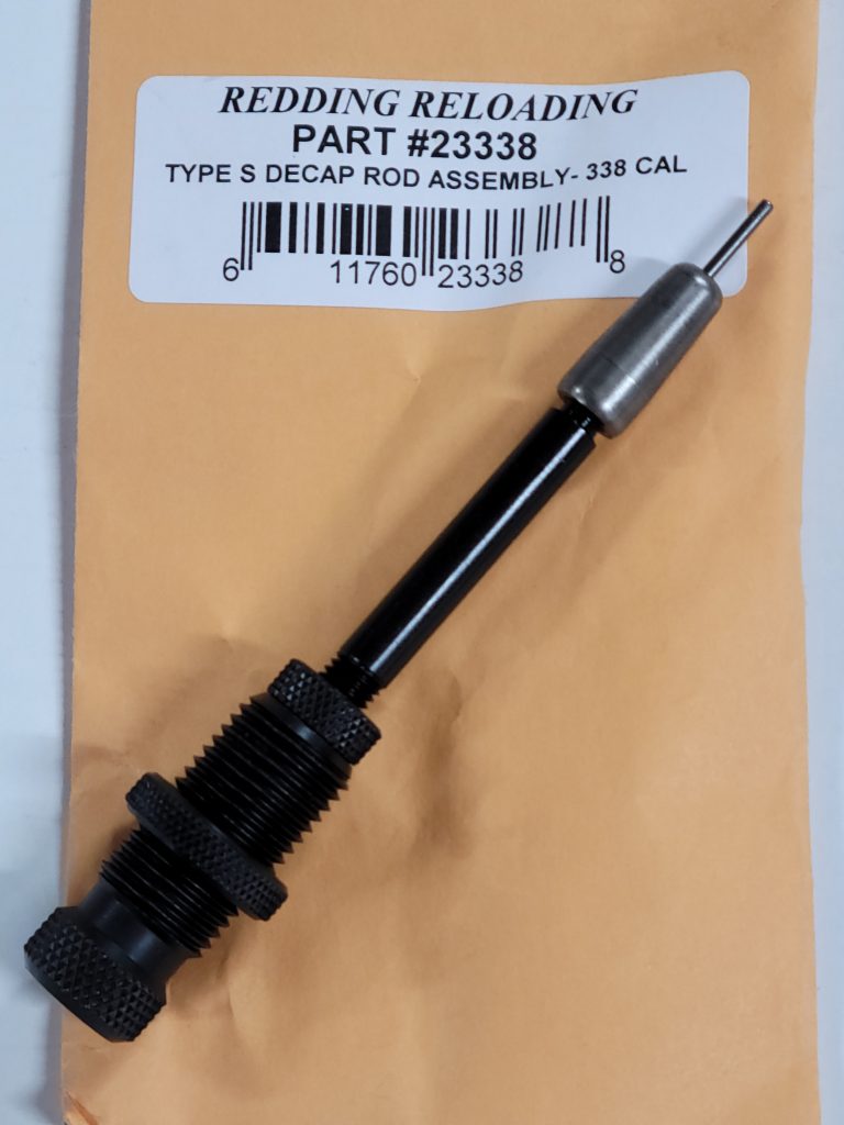 23338 Redding Type-S Decapping Rod Assembly 338 caliber – Accurate Arms ...