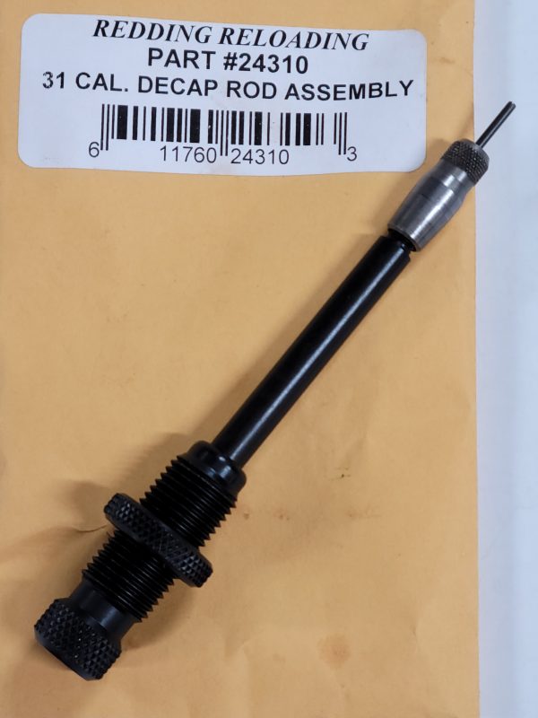 24310 Redding Type-S Decapping Rod Assembly 31 caliber