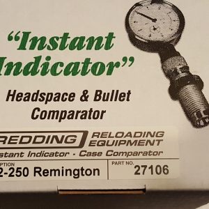 27106 Redding Instant Indicator 22-250 Remington