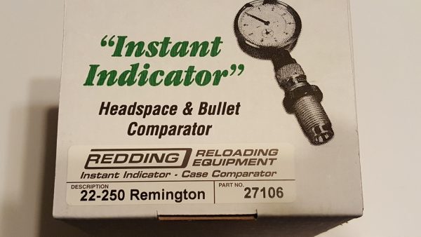 27106 Redding Instant Indicator 22-250 Remington
