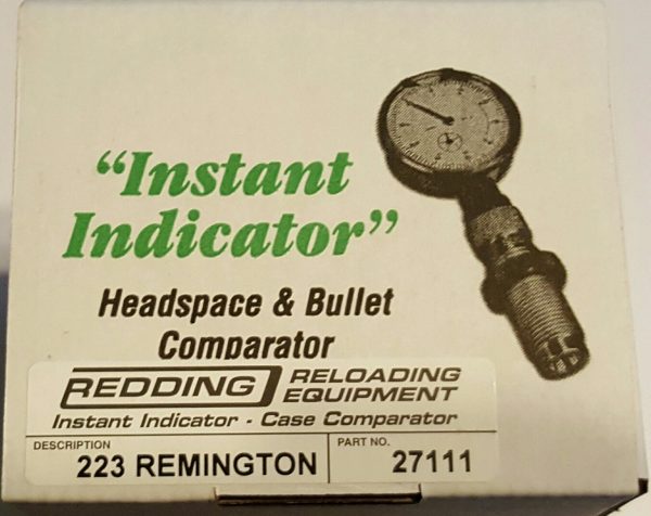 27111 Redding Instant Indicator 223 Remington 5.56x45mm