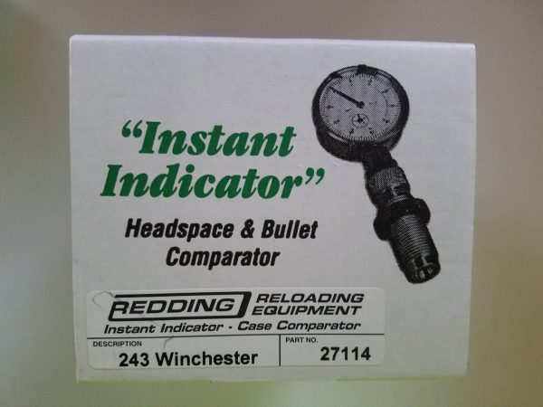 27114 Redding Instant Indicator 243 Winchester
