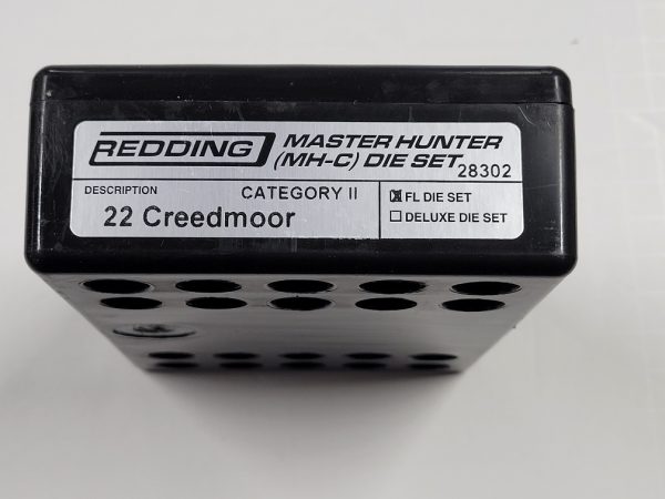 28302 Redding Master Hunter Die Set 22 Creedmoor