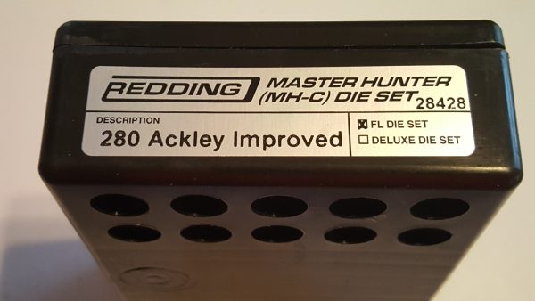 28428 Redding Master Hunter Die Set 280 Ackley Improved