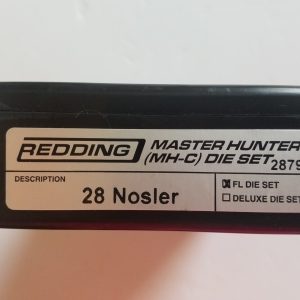 28790 Redding Master Hunter Die Set 28 Nosler