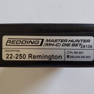 29106 Redding Master Hunter Deluxe Die Set 22-250 Remington