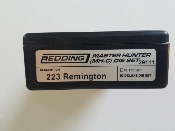 29111 Redding Master Hunter Deluxe Die Set 223 Remington