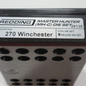 29135 Redding Master Hunter Deluxe Die Set 270 Winchester