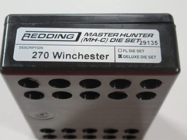 29135 Redding Master Hunter Deluxe Die Set 270 Winchester