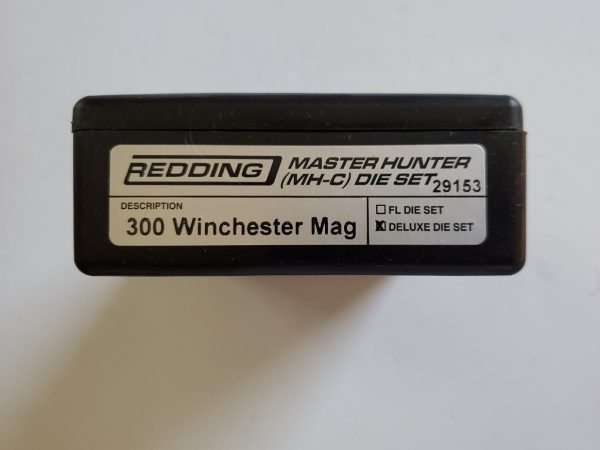 29153 Redding Master Hunter Deluxe Die Set 300 Winchester Magnum