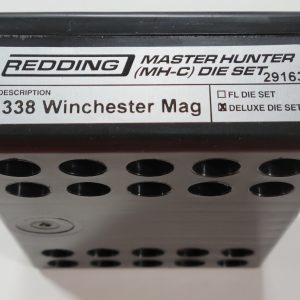 29163 Redding Master Hunter Deluxe Die Set 338 Winchester Magnum