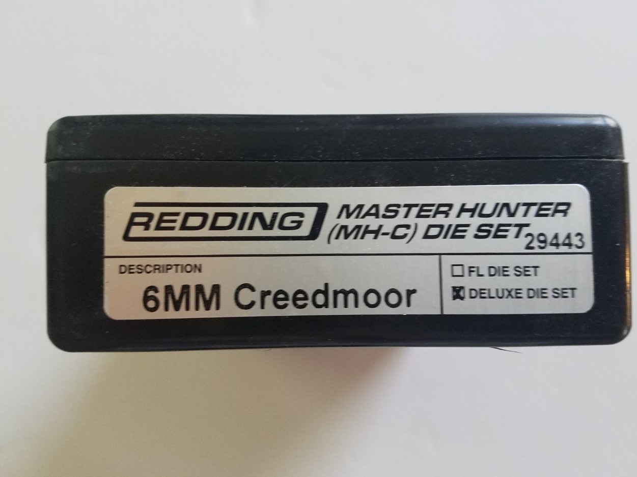 29443 Redding Master Hunter Deluxe Die Set 6mm Creedmoor