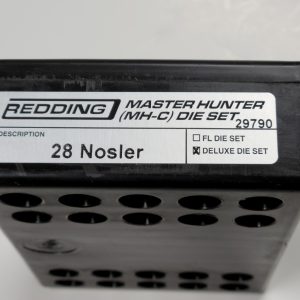 29790 Redding Master Hunter Deluxe Die Set 28 Nosler
