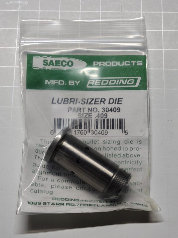 30409 Saeco Cast Bullet Sizing Dies .409"