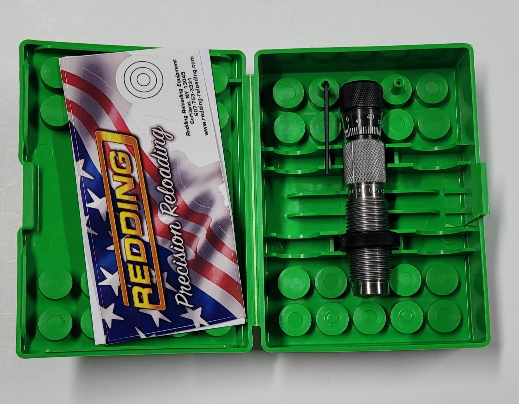 31478 Redding Micro-Adjustable Profile Crimp Die 6.5 Grendel - Image 2