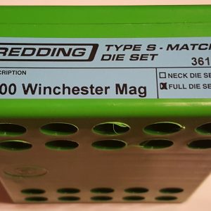 36153 Redding Type-S Match Bushing Full Die Set 300 Win Mag