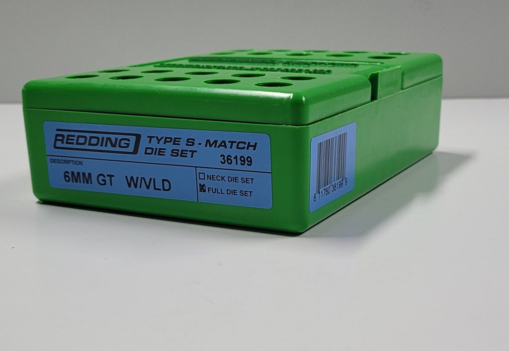 First 36199 36199 Redding Type-S Match Bushing Full Die Set 6MM GT w/VLD Stem ...