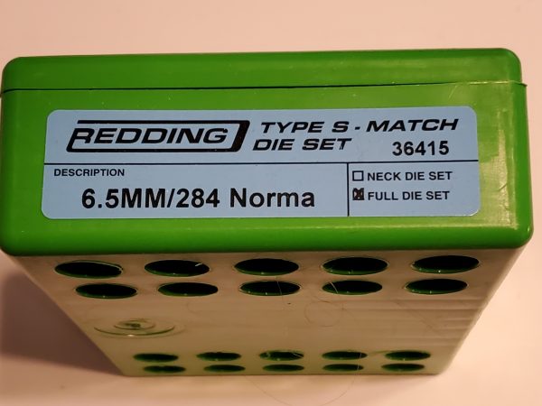 36415 Redding Type-S Match Bushing Full Die Set 6.5 / 284 Norma