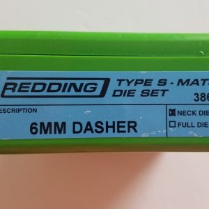38648 Redding Type-S Match Bushing Neck Die Set 6mm Dasher