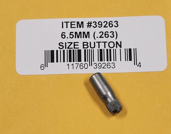 39263 Redding 26 Caliber 6.5mm STEEL Size Button