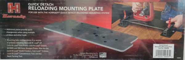 399698 Hornady Quick Detach MOUNTING PLATE ONLY