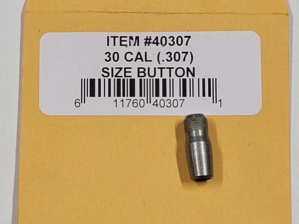 40307 Redding .307" caliber 7.62mm STEEL Size Button