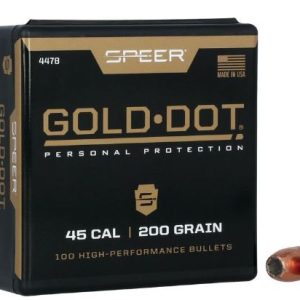 4478 Speer Bullet .45 .451" 230 gr Gold Dot HP Box 100