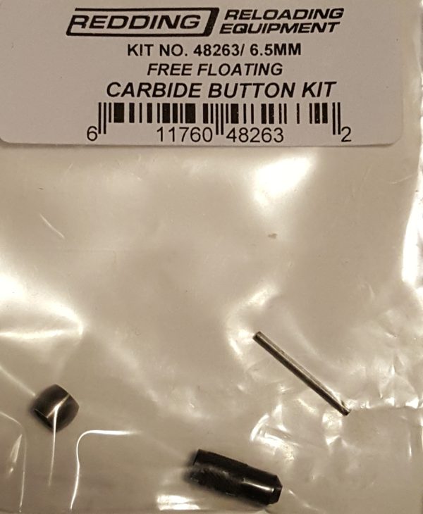 48263 Redding 6.5mm 260 Carbide Size Button Kit