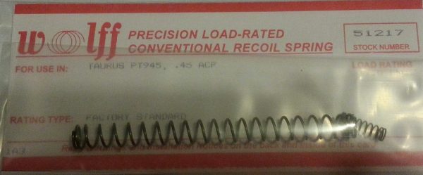 51217 Wolff TAURUS PT945 17# Recoil Spring