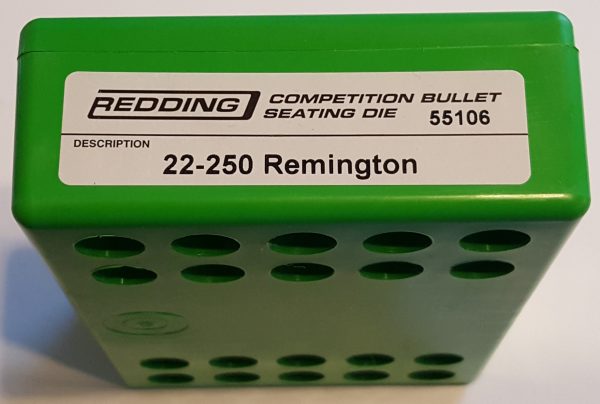 55106 Redding Competition Seating Die 22-250 Remington