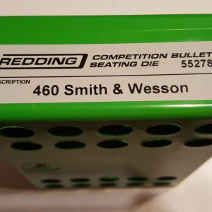 55278 Redding Competition Seating Die 460 Smith & Wesson Magnum