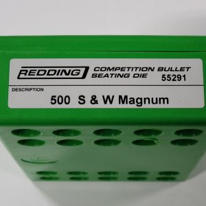 55291 Redding Competition Seating Die 500 Smith & Wesson Magnum