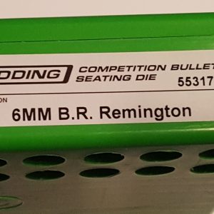 55317 Redding Competition Seating Die 6mm BR Bench Rest Remington