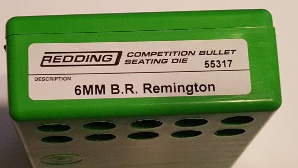 55317 Redding Competition Seating Die 6mm BR Bench Rest Remington