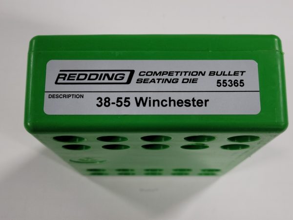 55365 Redding Competition Seating Die 38-55 Winchester