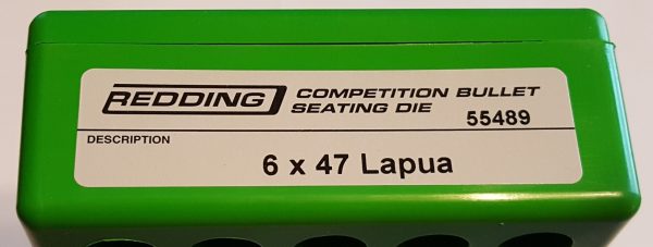 55489 Redding Competition Seating Die 6 x 47 Lapua