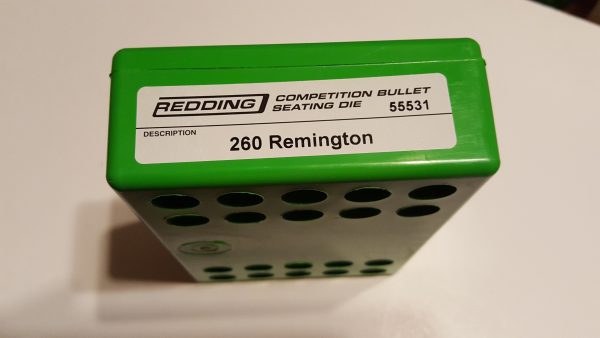 55531 Redding Competition Seating Die 260 Remington