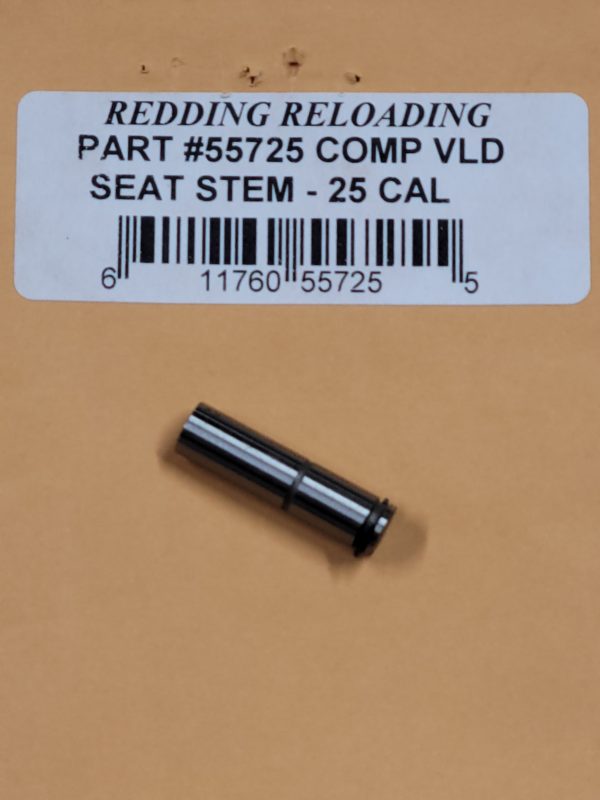55725 Redding VLD Competition Seating Die Stem 25 Caliber