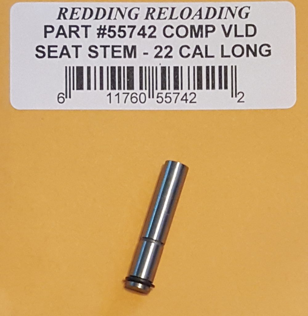 55742 Redding VLD Competition Seating Die Stem 22 Caliber